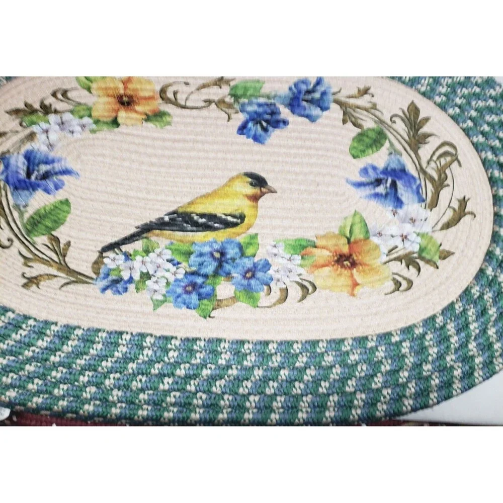 Oval Braided Kitchen Accent Rug (20
